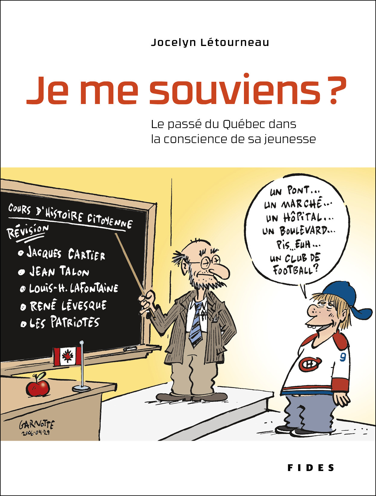 Are Québec youth as unschooled in the history of Québec as we think?