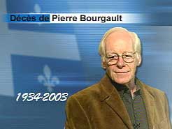 Pierre Bourgault et la cassette de l'histoire du Québec